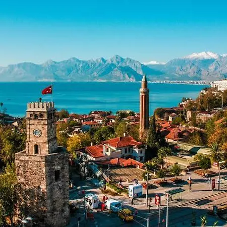 Eligible Furnished Flat 50 Meters To The Apartment Antalya